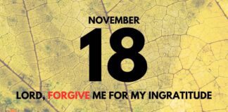 Gratitude and Salvation – Daily Devotional for November 18 Gratitude and Salvation daily Devotional for November 18