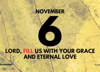Living Water for Spiritual Thirst – Daily Devotional for November 6 Living Water for Spiritual Thirst daily Devotional for November 6