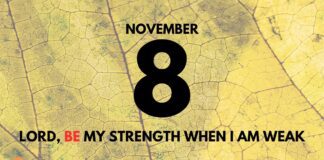 God Will Not Abandon You – Daily Devotional for November 8 God Will Not Abandon You daily Devotional for November 8