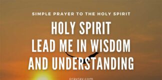 Simple Prayer to the Holy Spirit Simple Prayer to the Holy Spirit