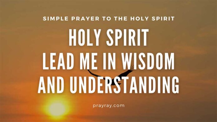 Simple Prayer to the Holy Spirit