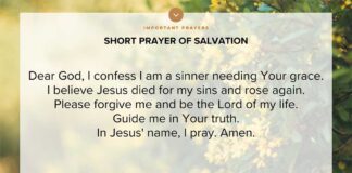 Simple Prayer of Salvation simple prayer of salvation