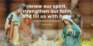 Christmas Eve Prayer – Honoring the Birth of Jesus Christmas Eve prayer birth of Jesus