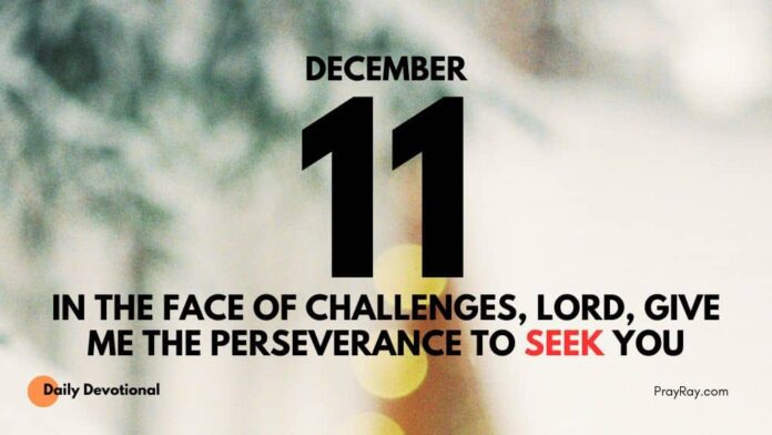 Faith That Breaks Barriers daily Devotional for December 11