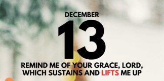 Revel in God’s Grace – Devotional for December 13 Revel in God’s Grace devotional for December 13