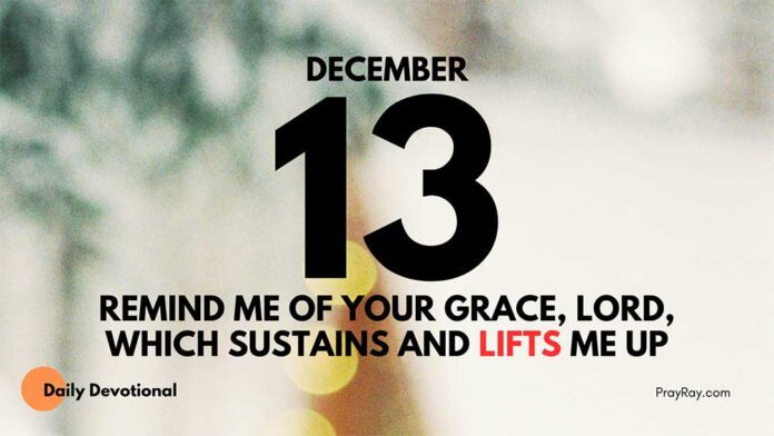 Revel in God’s Grace devotional for December 13