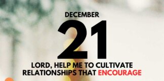 Blessed Belief – Daily Devotional for December 21 Blessed Belief daily Devotional for December 21
