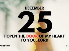 Embrace the Christmas Invitation devotional for December 25