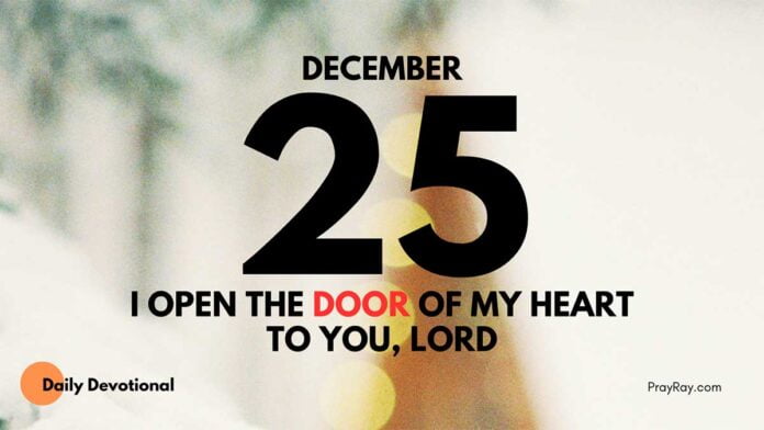 Embrace the Christmas Invitation devotional for December 25