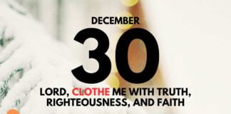The Armor of God – Daily Devotional for December 30 Armor of God daily Devotional for December 30