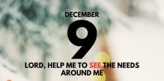 Respond to the call of Christ – Devotional for December 9 Respond to the call of Christ devotional for December 9