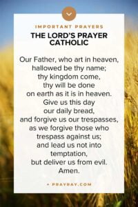 Lord's Prayer Catholic
