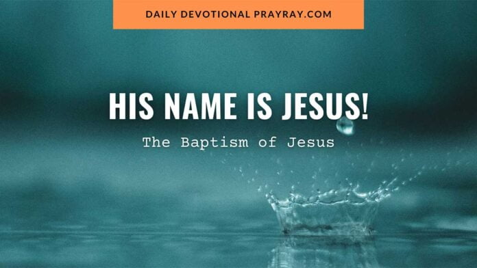 baptism of Jesus devotional