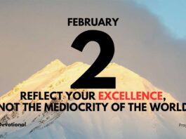 Defeat the Mediocrity in You daily Devotional for February 2