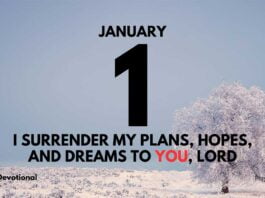 Stepping Forward with God devotional for January 1