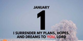 Stepping Forward with God – Devotional for January 1 Stepping Forward with God devotional for January 1