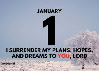 Stepping Forward with God – Devotional for January 1 Stepping Forward with God devotional for January 1