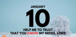 Principles of Divine Provision – Daily Devotional for January 10 Principles of Divine Provision daily Devotional for January 10
