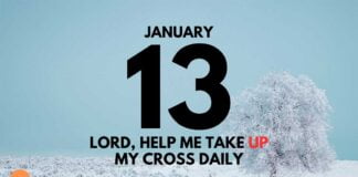 The Journey of Giving Your Life to God – Devotional for January 13 Giving Your Life to God devotional for January 13