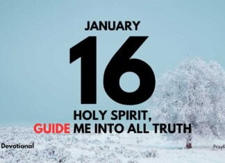 The Voice of Truth – Daily Devotional for January 16 Voice of Truth daily Devotional for January 16