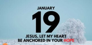 Hope in Jesus – Daily Devotional for January 19 Hope in Jesus daily Devotional for January 19