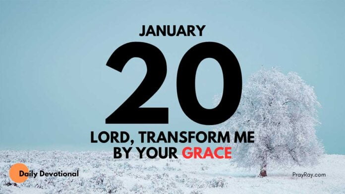 Abounding Grace daily Devotional for January 20