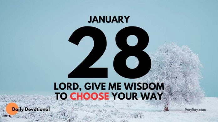 Choose Life daily Devotional for January 28