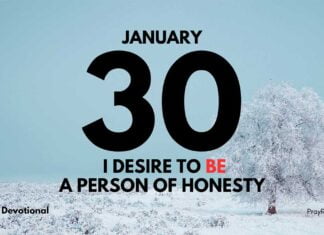 The Virtue of Honesty – Daily Devotional for January 30 The Virtue of Honesty daily Devotional for January 30