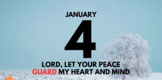 The Tranquil Trust – Daily Devotional for January 4 The Tranquil Trust daily Devotional for January 4