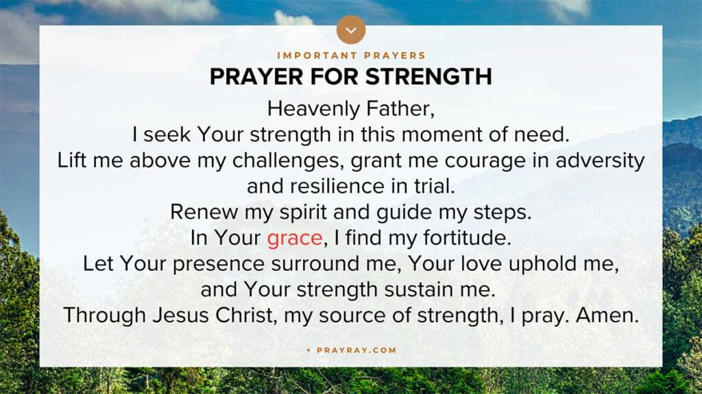 Powerful prayer for yourself