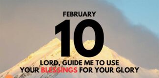Blessings and Growth – Daily Devotional for February 10 Blessings and Growth daily Devotional for February 10