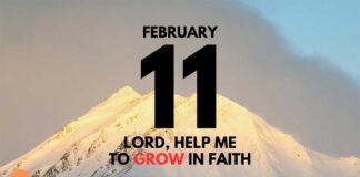Resting in the Power of God – Daily Devotional for February 11 Resting in the Power of God daily Devotional for February 11