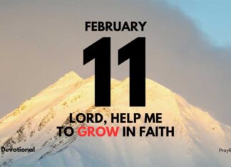 Resting in the Power of God – Daily Devotional for February 11 Resting in the Power of God daily Devotional for February 11