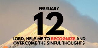 Soul Over Flesh – Daily Devotional for February 12 Soul Over Flesh daily Devotional for February 12