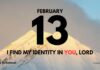 Identity in God’s Word – Daily Devotional for February 13 Identity in God's Word daily Devotional for February 13