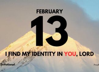 Identity in God’s Word – Daily Devotional for February 13 Identity in God's Word daily Devotional for February 13