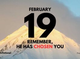 Overcoming Excuses daily Devotional for February 19