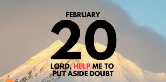 Trust God’s Correction – Daily Devotional for February 20 Trust God's Correction daily Devotional for February 20