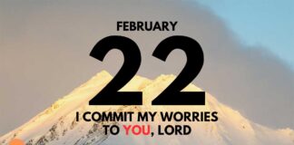 The Privilege of Trusting God – Daily Devotional for February 22 Privilege of Trusting God daily Devotional for February 22