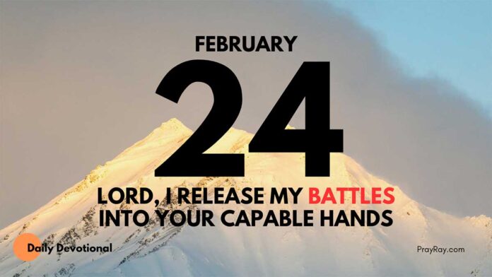 Victory Over the Enemy daily Devotional for February 24