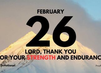 Endurance Over Escape – Daily Devotional for February 26 Endurance Over Escape daily Devotional for February 26