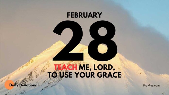 Power of God's Grace in Weakness Devotional for February 28