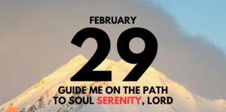 Strength in Soul Serenity – Daily Devotional for February 29 Strength in Soul Serenity daily Devotional for February 29
