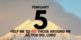 Love Over Criticism – Daily Devotional for February 5 Love Over Criticism daily Devotional for February 5