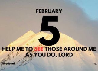 Love Over Criticism – Daily Devotional for February 5 Love Over Criticism daily Devotional for February 5