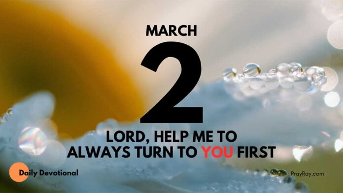 Asking and Receiving daily Devotional for March 2