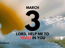 Faith in Everyday Life daily Devotional for March 3