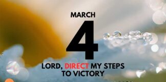 Courage to Persevere – Daily Devotional for March 4 Courage to Persevere daily Devotional for March 4