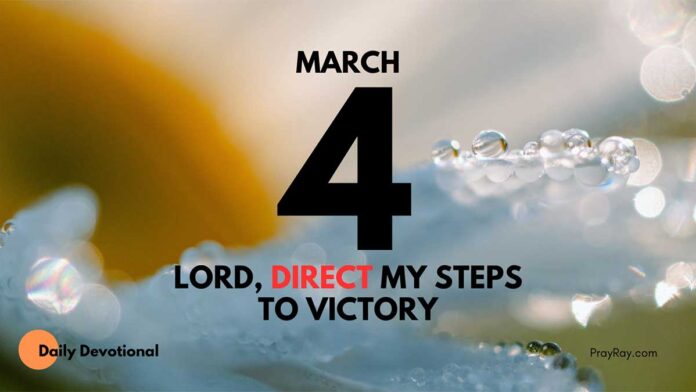 Courage to Persevere daily Devotional for March 4