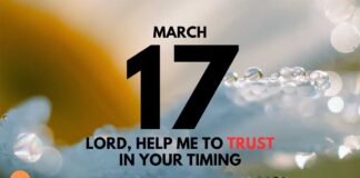 Patience in Prayer – Daily Devotional for March 17 Patience in Prayer daily Devotional for March 17